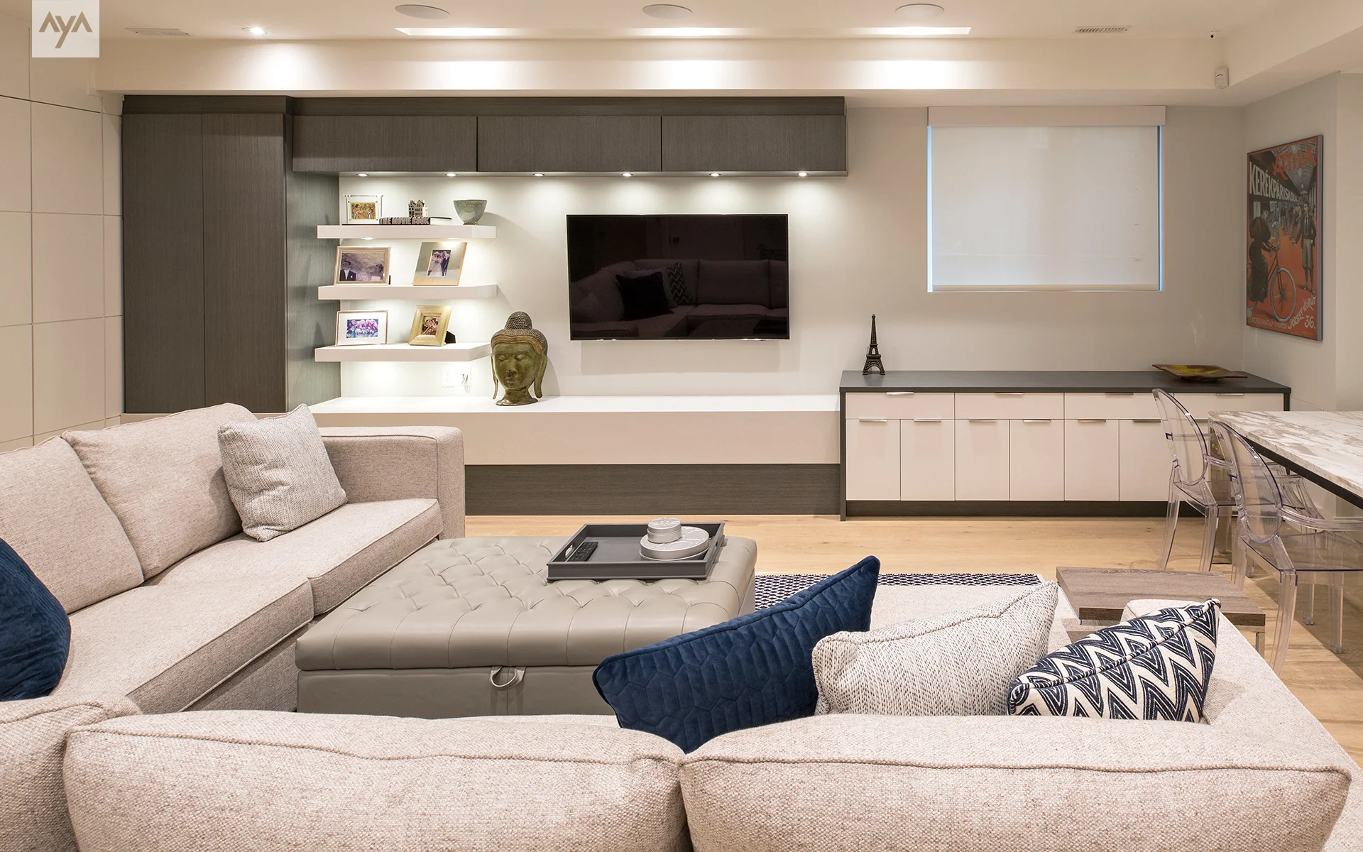 Built-in Storage